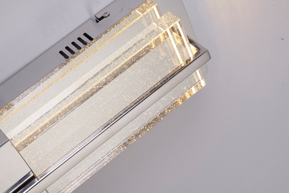 Bethel International ZP55 1-Light LED Wall Sconce, Chrome