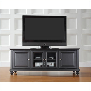Cambridge 60" Low Profile TV Stand, Black Finish