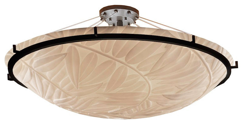 48-inch Round Semi-Flush Bowl w/ RING
