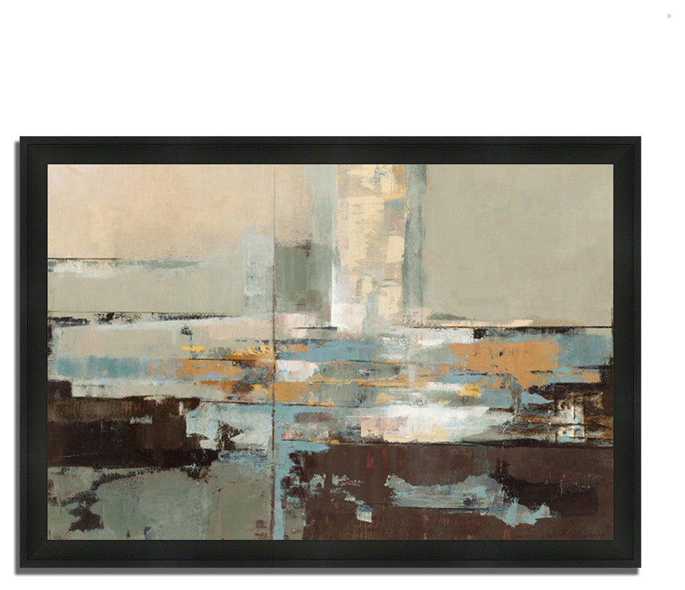 "Morning Haze" By Silvia Vassileva, Framed Painting Print, Ready To Hang