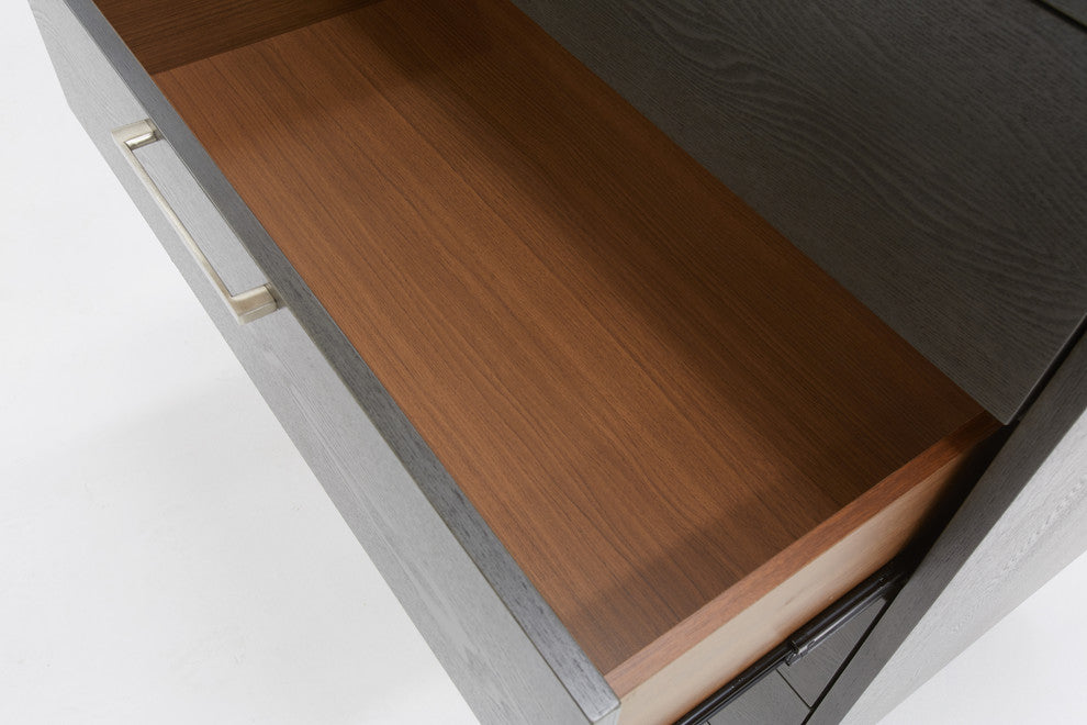 Nova Domus Soria Modern Gray Wash Chest