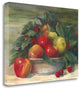 "Apples And Holly" By Carol Rowan, Giclee Print on Gallery Wrap Canvas