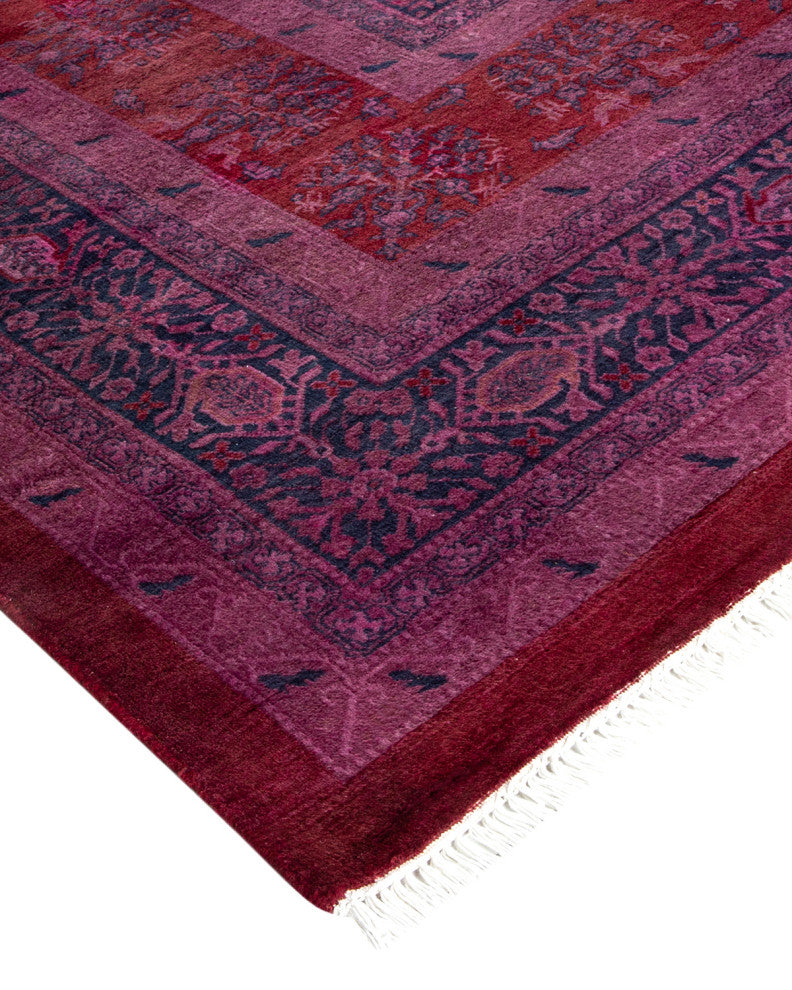 Fine Vibrance, One-of-a-Kind Handmade Area Rug Red, 15'3"x12'2"