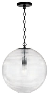 Capital Lighting Dolan 1-Light Pendant 349911MB Matte Black