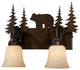 Bozeman 2-Light Vanity Burnished Bronze