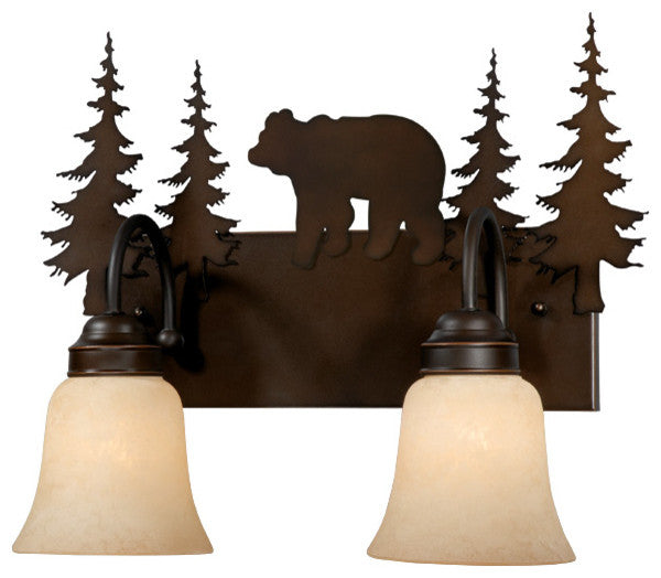 Bozeman 2-Light Vanity Burnished Bronze