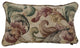 18" Double-Corded Patterned Jacquard Chenille Throw Pillow, Watercolor Floral