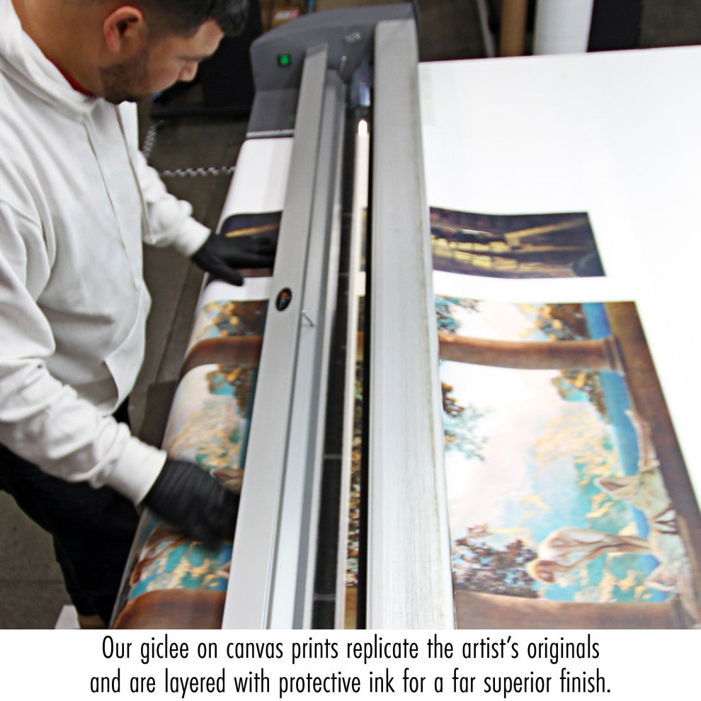 Archangel St. Michael, Canvas Replica Painting: Large
