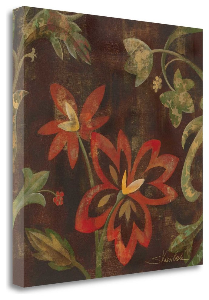 "Composition On Umber II" By Silvia Vassileva, Giclee on Gallery Wrap Canvas