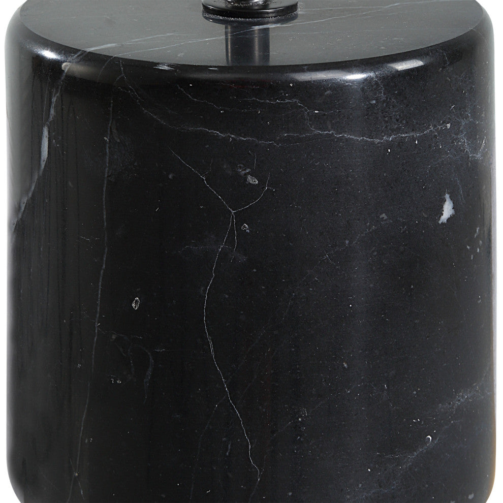 Uttermost 18135 Pochette 27" Tall Abstract Statue - Black / White