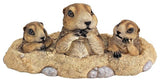 Burrowing Buddies Gopher Statue