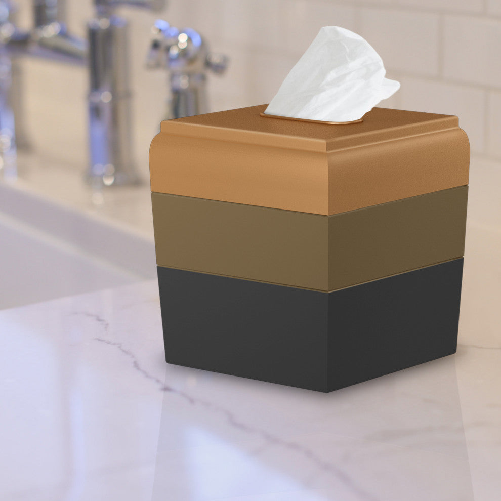 nu steel Horizon 3 Tone Copper Boutique Tissue