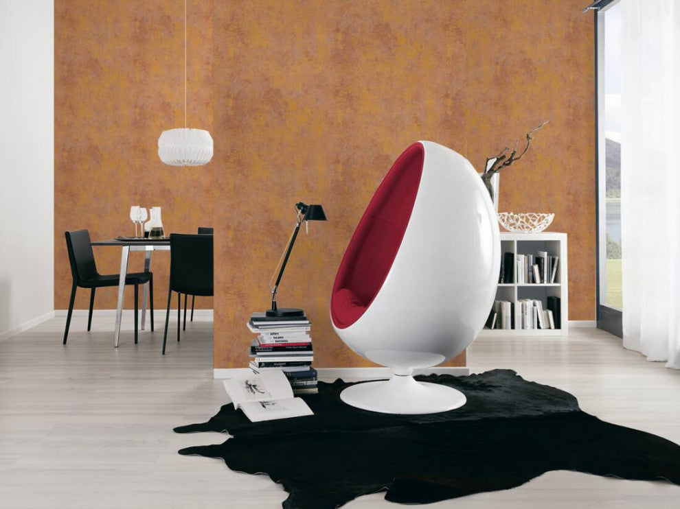 Plain Textured Wallpaper Featuring Painted Wall, Light, 374253