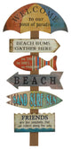 Welcome To Beach Wall Decor