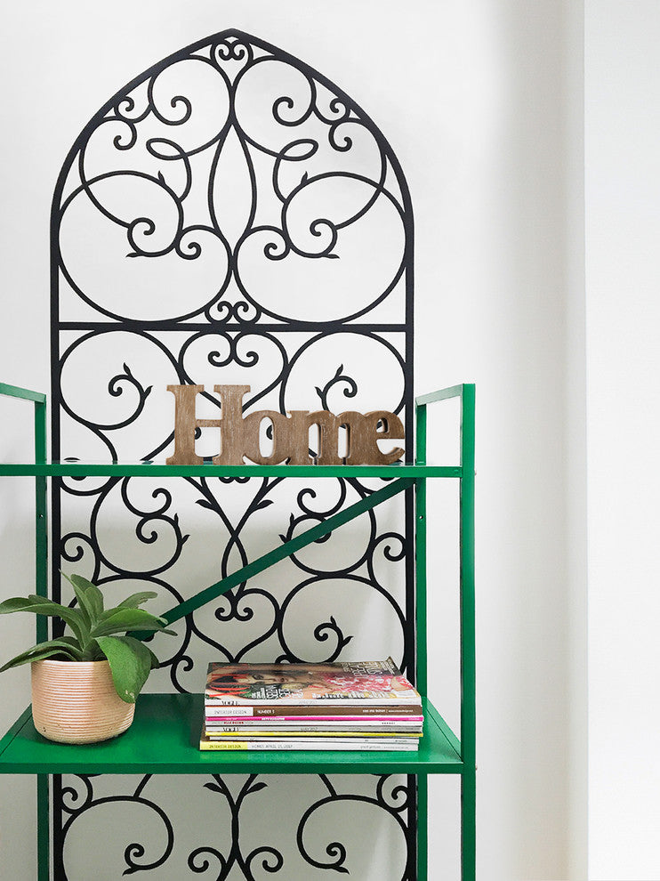 Decorative Panel Wall Decal, Black