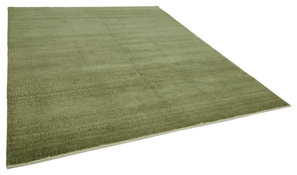 Rug N Carpet - Handwoven Oriental 7' 11'' x 10' 1'' Wool Oushak Area Rug