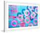 "Pink Inflatables" Framed Painting Print, 45"x30"