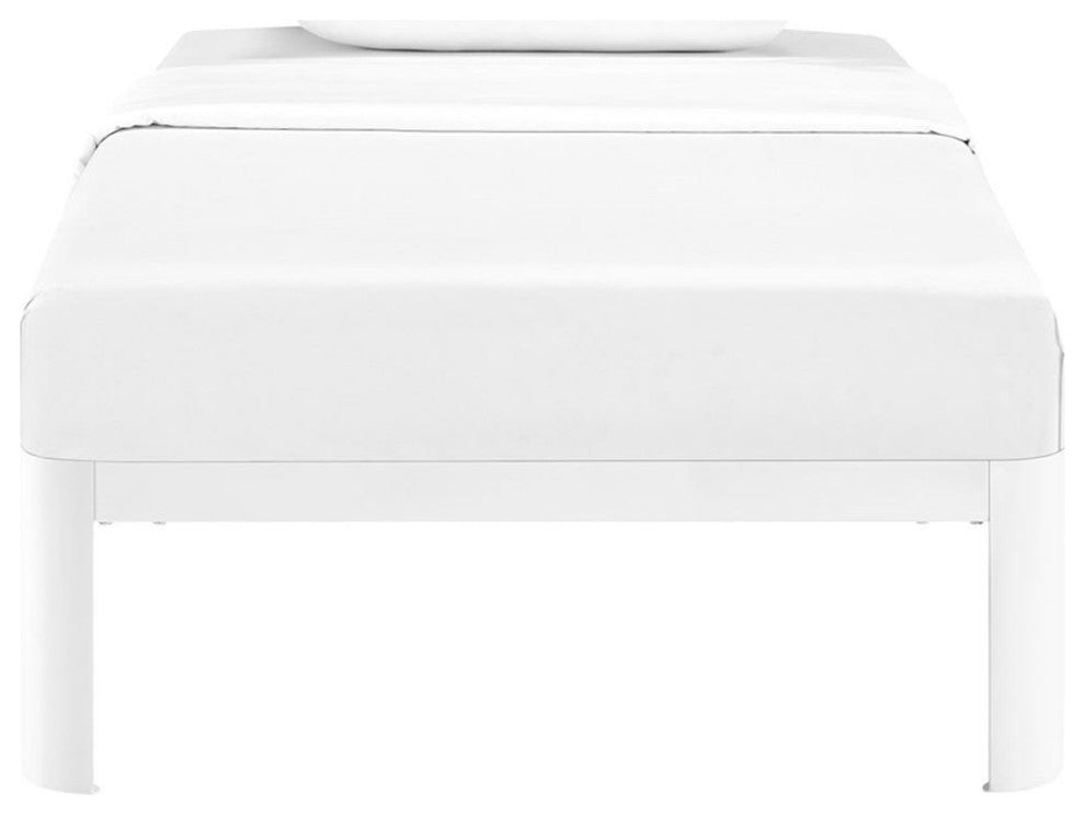 Corinne Twin Bed Frame in White