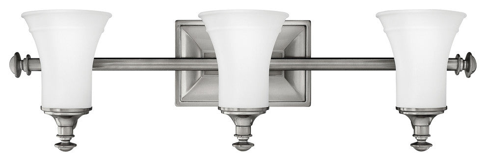 Hinkley Alice Bath 3-Light Vanity, Antique Nickel