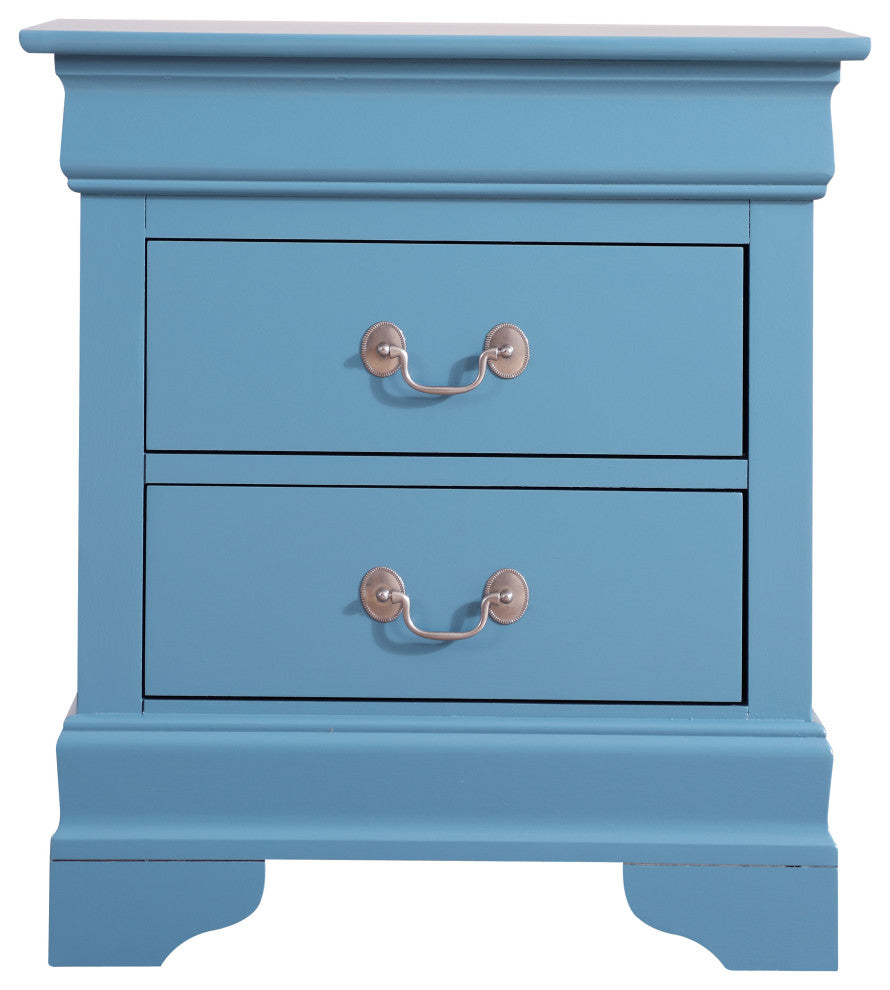 Napa Nightstand, Teal