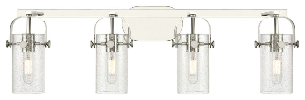 4 35" Bath Vanity-Light Polished Nickel