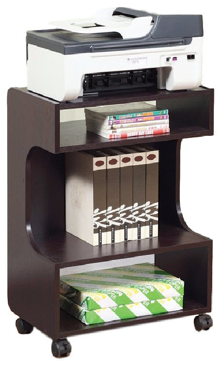 Mobile Printer Stand with Storage