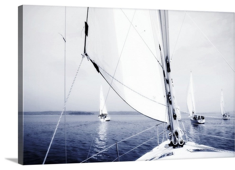 Quantico Fleet I Wrapped Canvas Art Print, 48"x32"x1.5"