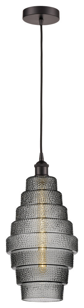 Innovations 616-1P-OB-G673-8-LED 1-Light Mini Pendant, Oil Rubbed Bronze