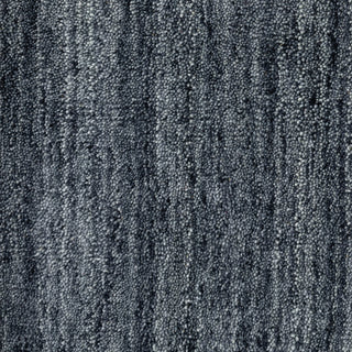 Arista Solid Navy Hand-Crafted Area Rug, 2'6"x8'