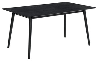 Armen Living Westmont and Talulah 5-Piece Modern Wood Dining Set in Gray/Black