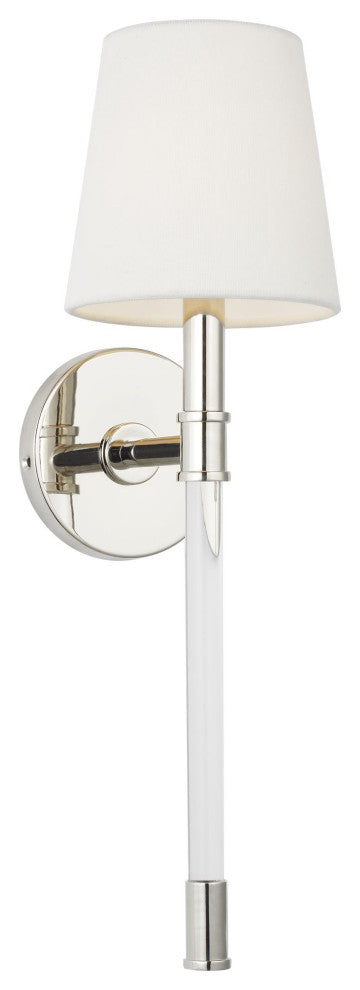 Hanover Sconce, Polished Nickel
