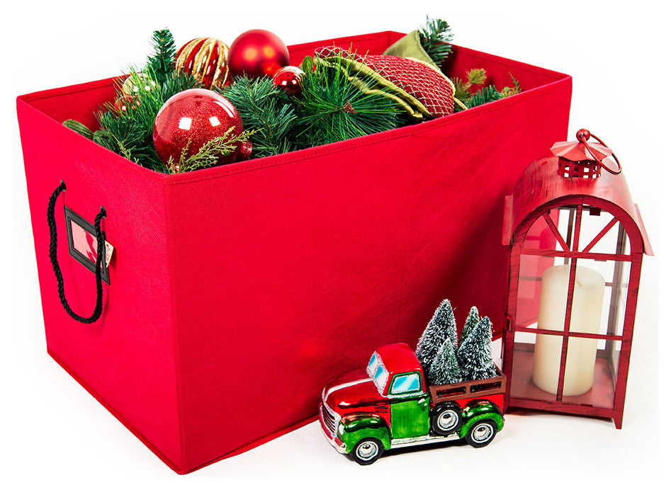 Multi Use Christmas Decoration Storage Box
