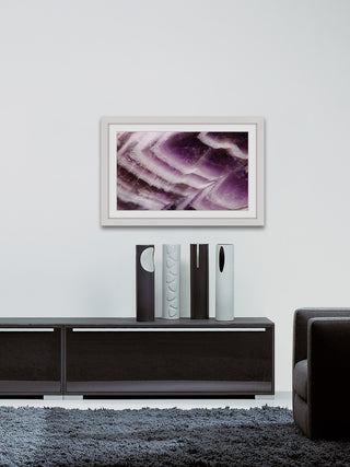 "Amethyst Cliffs" Framed Art Print