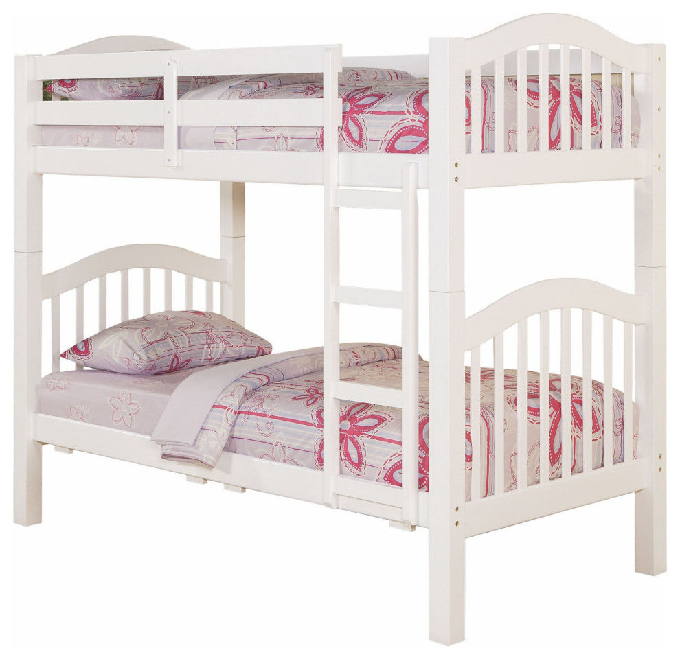 Heartland Twin/Twin Bunk Bed, White
