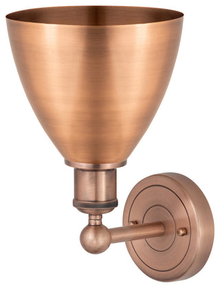 Metal Bristol 1-Light 8" Sconce, Antique Copper Shade