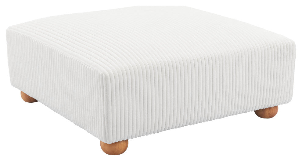 Tayte Ottoman White
