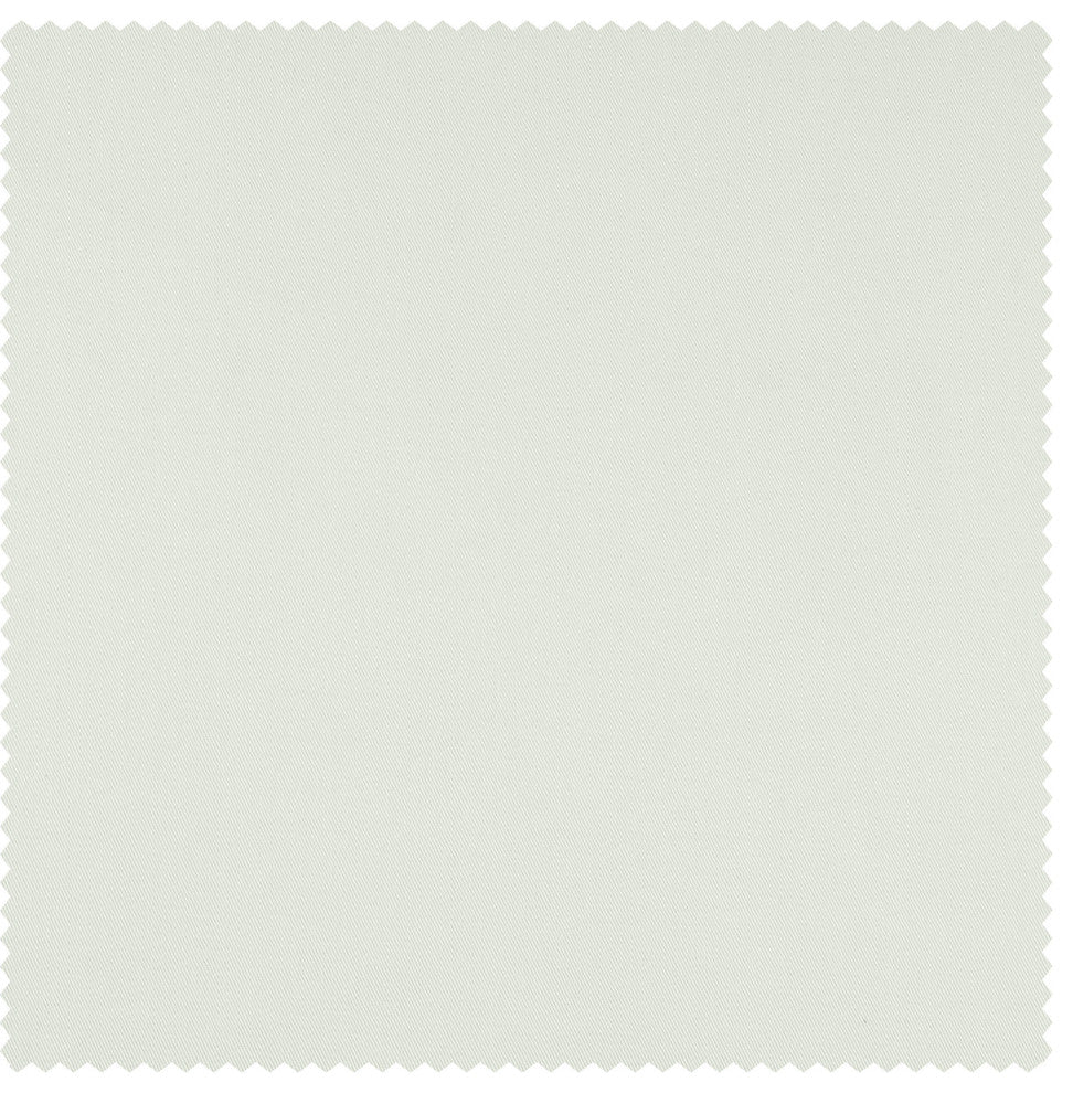 Solid Cotton Blackout Curtain Single Panel, Warm Off-White, 50"x96"