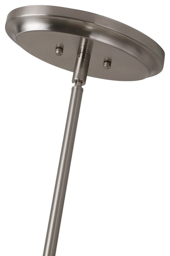 Scolare Kitchen Island Light, Brushed Nickel