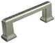 Dowell Series 3011 Handles, 96mm/3.8" CTC, Brushed Nickel, 10-Pack