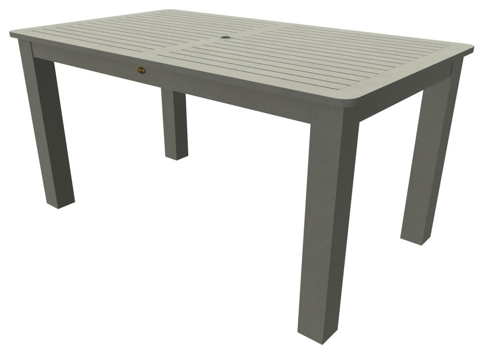 Rectangular 42x72 Counter Table, Weathered Acorn, Coastal Teak