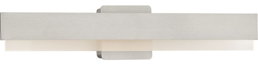 Semblance Collection 24" Brushed Nickel 3CCT Integrated LED Vanity Light