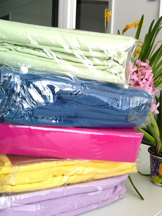 Solid Color Super Soft Luxury Duvet Cover Set, Ocean Blue, Queen