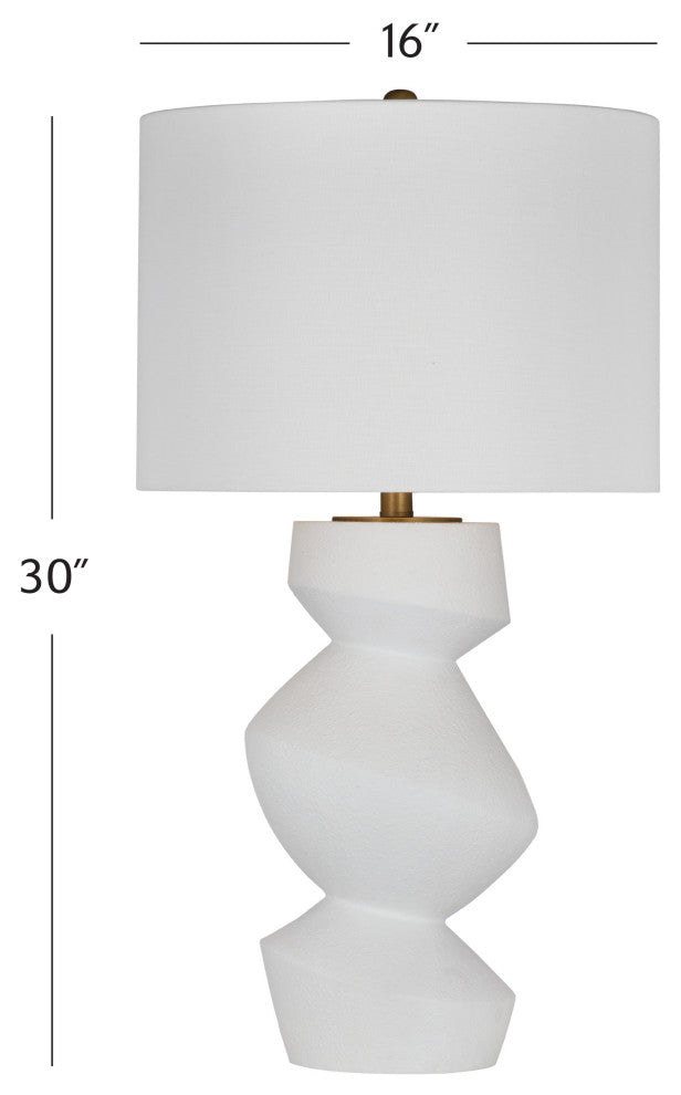 Helen Table Lamp - Matte White