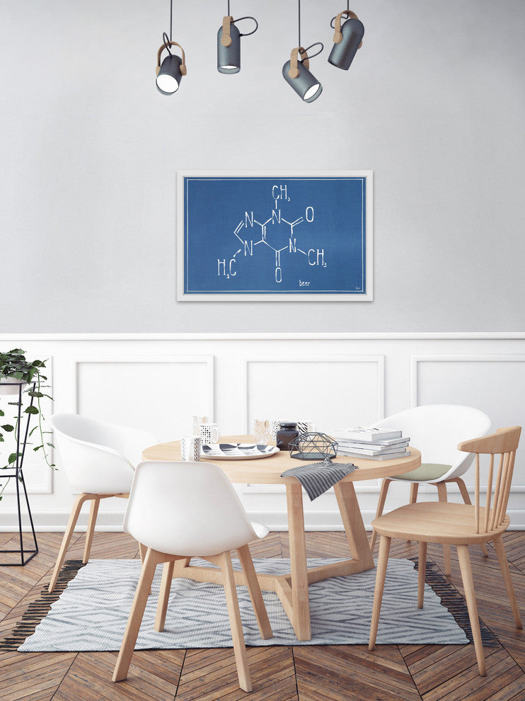 "Mouhaha" Framed Painting Print, 24"x16"