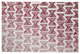 Ombre Bongo Rug, Red, 5'x7'