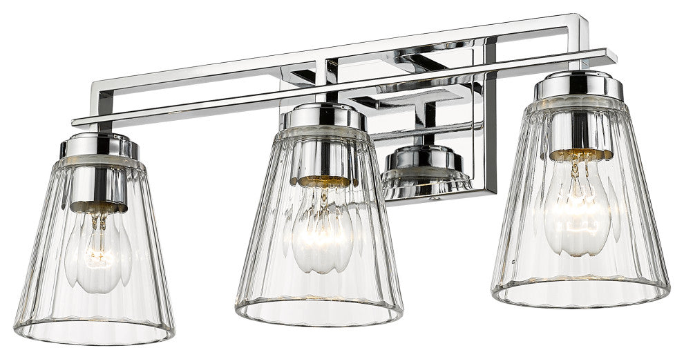 Z-LITE 3-Light Vanity, Chrome