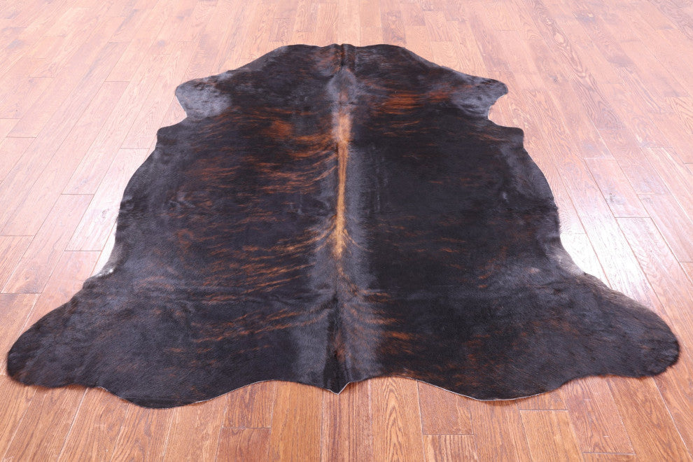 Natural Cowhide Rug 6' 7" X 6' 3" C2277