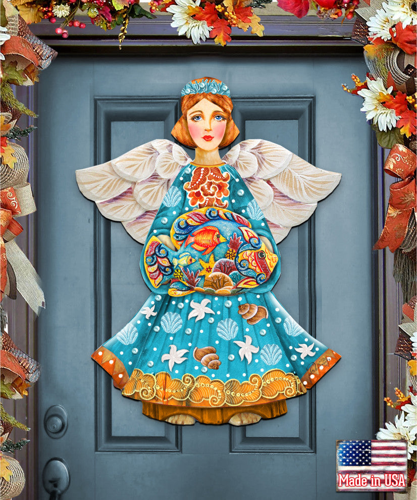Guardian Of The Sea Angel Ornament