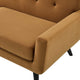 Armchair Accent Chair, Brown, Velvet, Modern, Mid Century Hotel Lounge Cafe