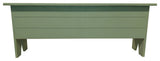 Wooden Storage Bench, Sage